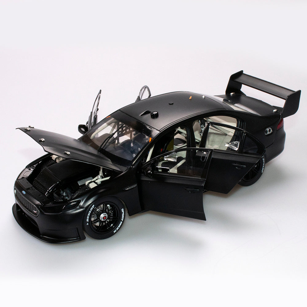 1:18 Ford FGX Falcon Supercar Matte Black Plain Body Edition