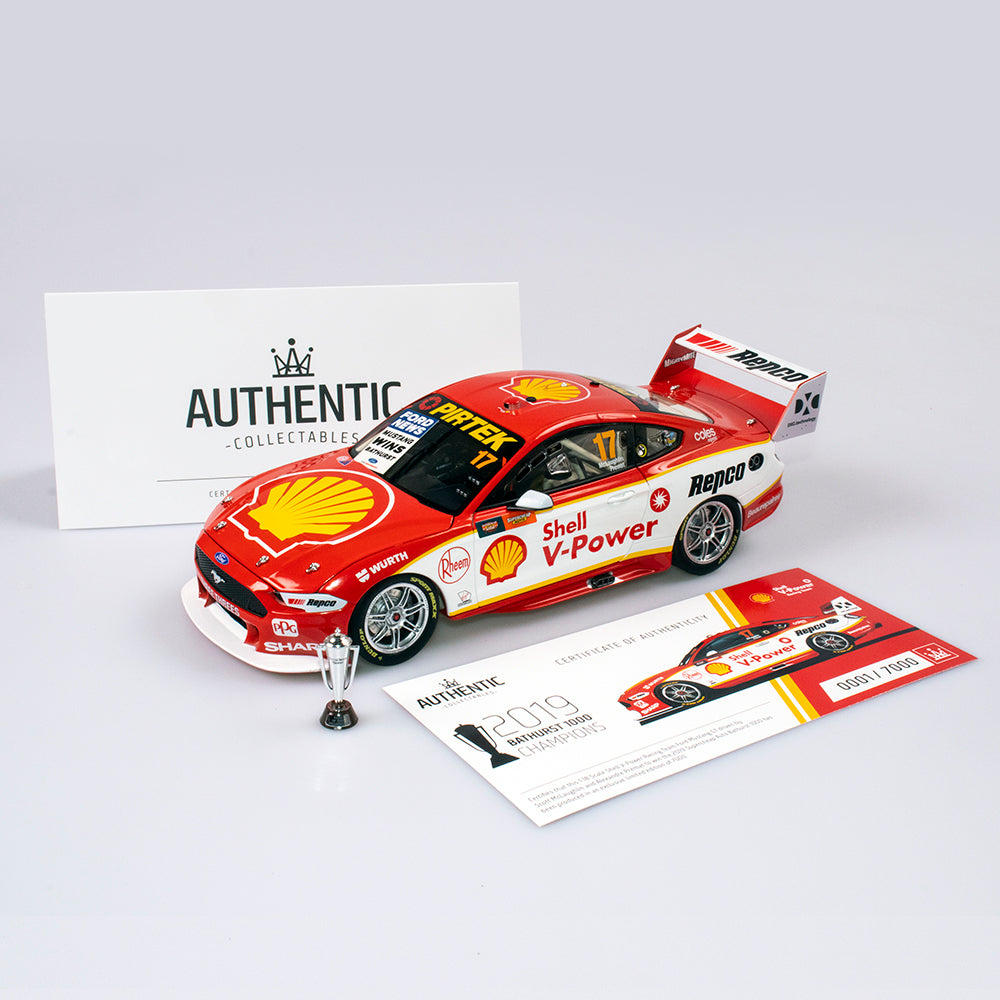 1:18 Shell V-Power Racing Team #17 Ford Mustang GT Supercar 2019 Bathurst Winner