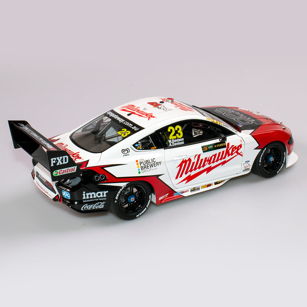 1:18 Milwaukee Racing #23 Ford Mustang GT Supercar - 2019 Sandown 500 ...