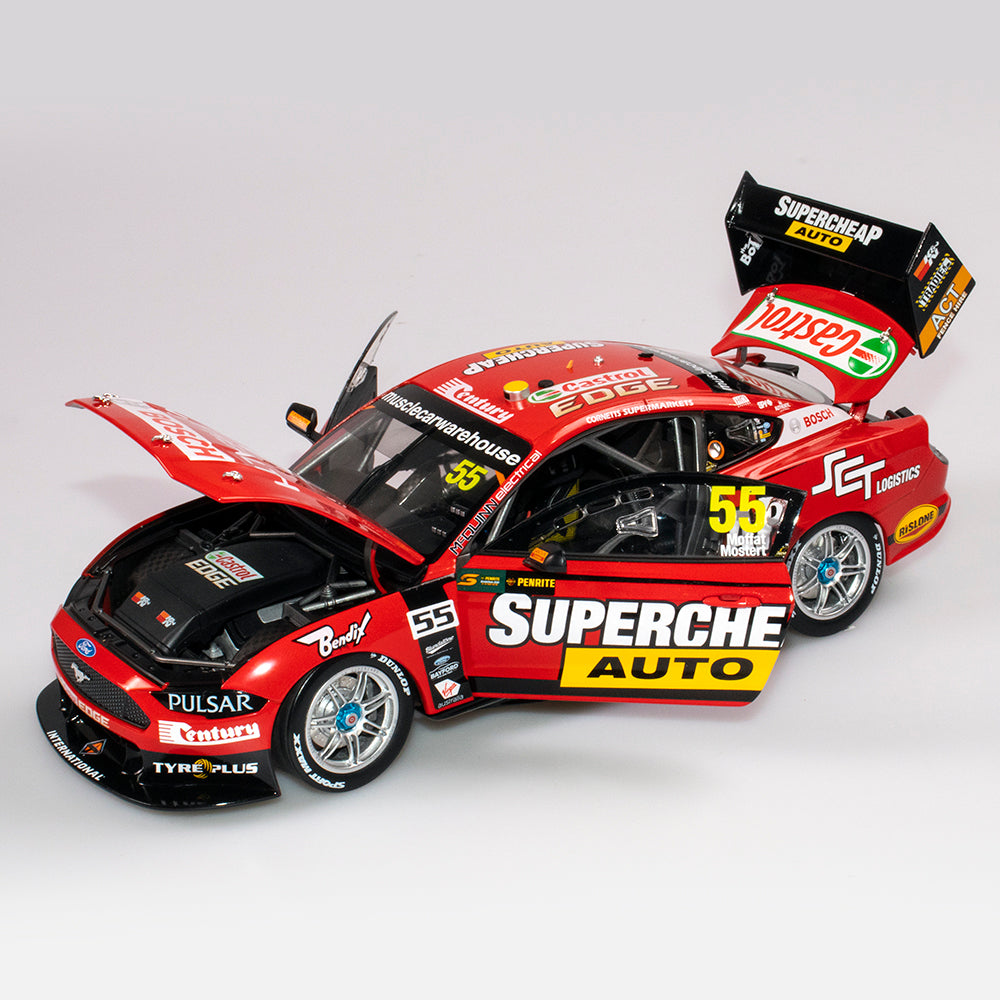 1:18 Supercheap Auto Racing #55 Ford Mustang GT Supercar - 2019 Sandow ...