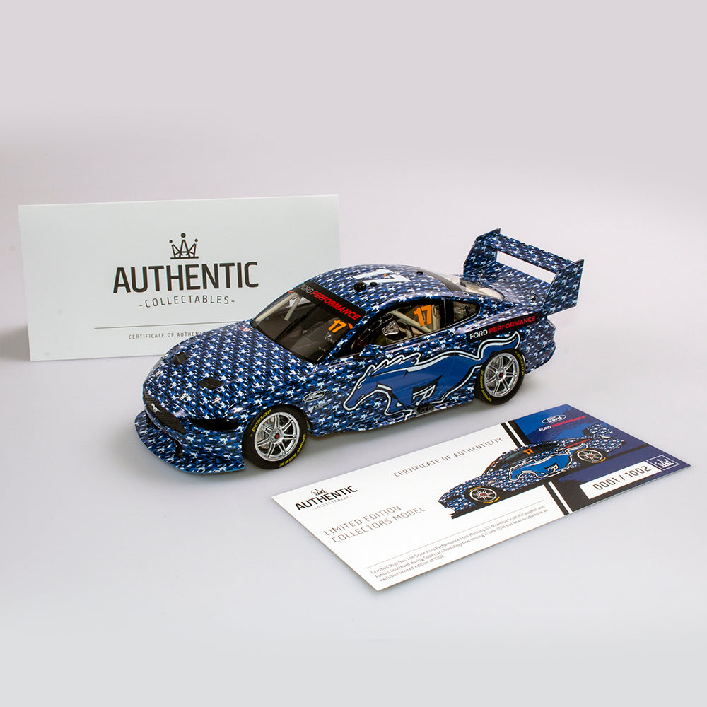 1:18 Ford Performance #17 Ford Mustang GT Supercar - 2018 Camouflage Test Livery