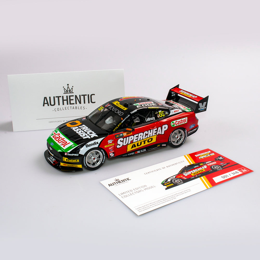 1:18 Supercheap Auto Racing #55 Ford Mustang GT Supercar - 2020 Championship Season (First Race Win Livery)