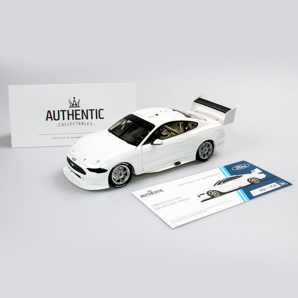 1:18 Ford Mustang GT Supercar - Gloss White Plain Body Edition