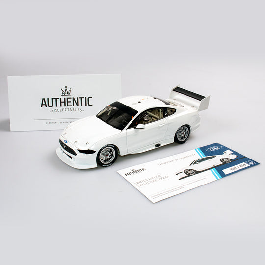 1:18 Ford Mustang GT Supercar - Gloss White Plain Body Edition