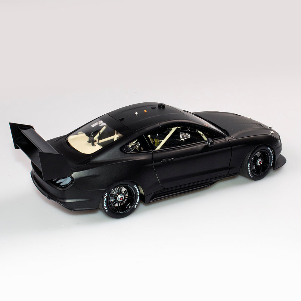 1:18 Ford Mustang GT Supercar - Matte Black Plain Body Edition