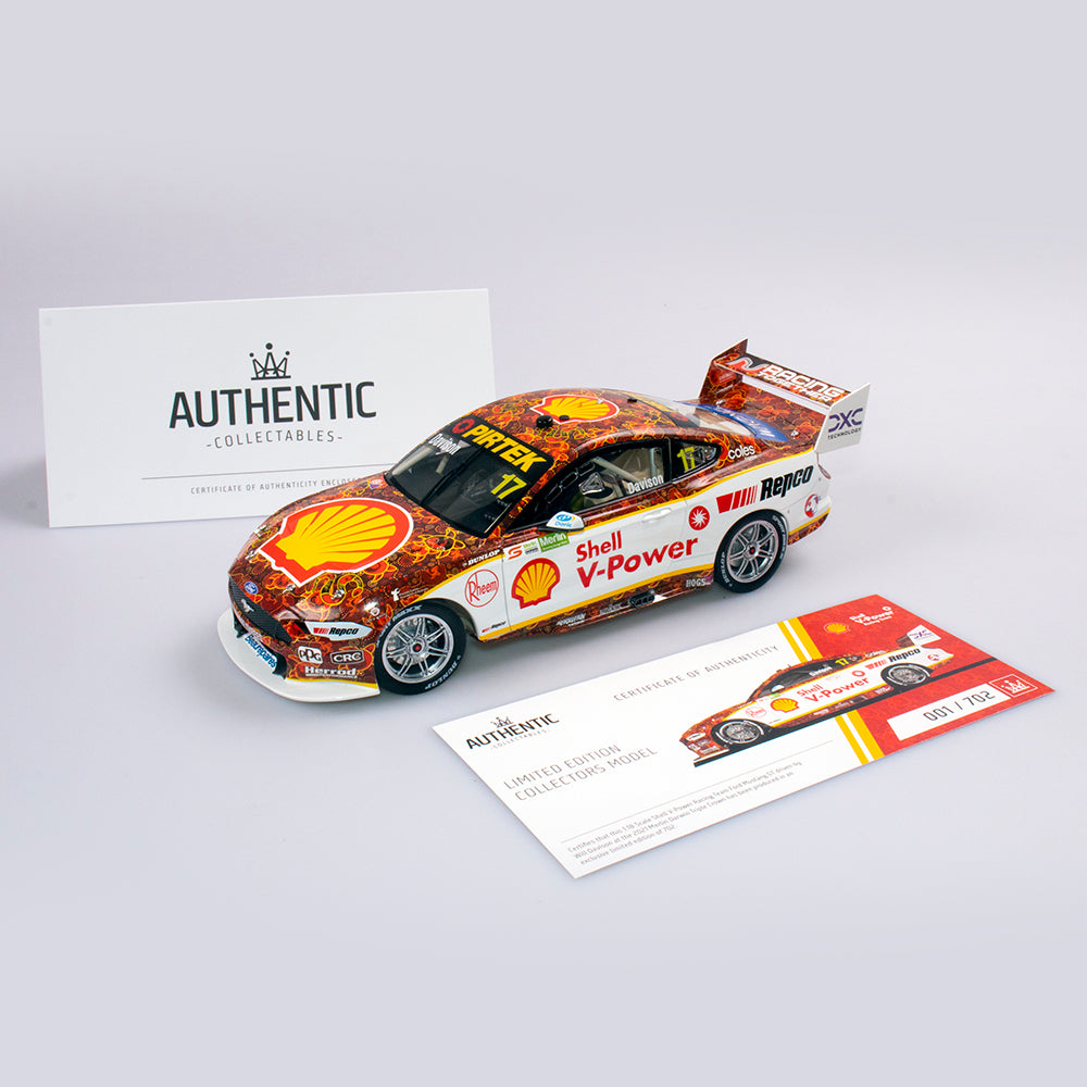 1:18 Shell V-Power Racing Team #17 Ford Mustang GT - 2021 Merlin Darwin Triple Crown Indigenous Livery