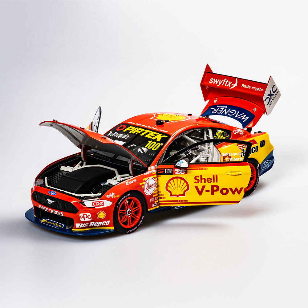 1:18 Shell V-Power Racing Team #100 Ford Mustang GT - 2022 Repco Bathu ...