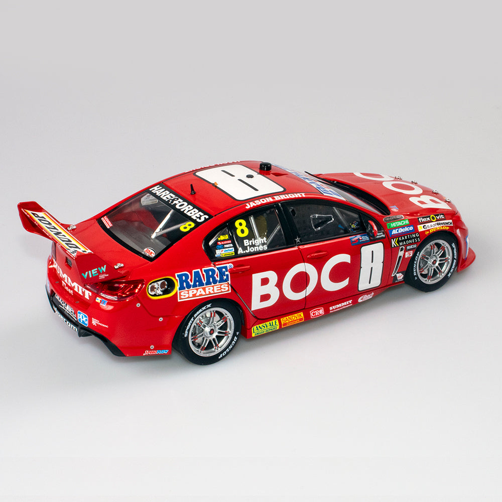 1:18 Brad Jones Racing #8 Holden VF Commodore Supercar 2016 Sandown 500 Retro Livery