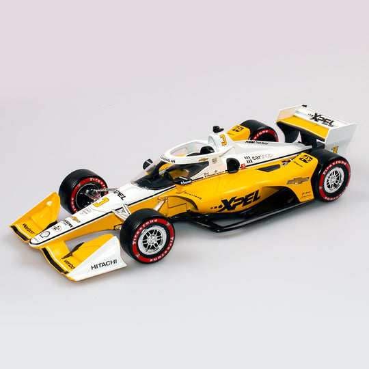 1:18 Team Penske #3 XPEL Dallara Chevrolet IndyCar - 2022 Grand Prix of Monterey - Driver: Scott McLaughlin (Signature Edition)