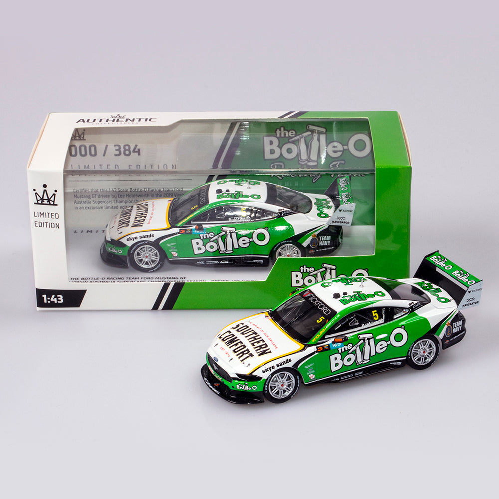 1:43 The Bottle-O Racing Team #5 Ford Mustang GT Supercar - 2019 Championship Season