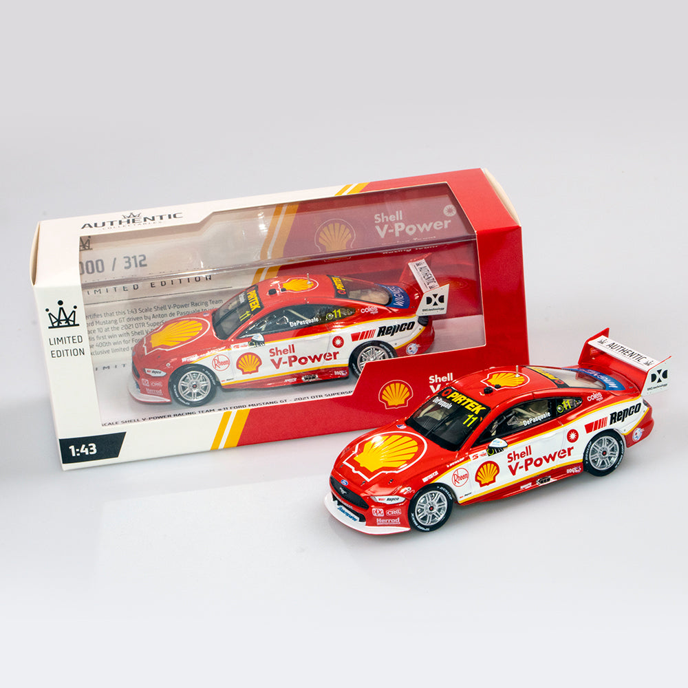 1:43 Shell V-Power Racing Team #11 Ford Mustang GT - 2021 OTR SuperSprint At The Bend Race 10 Winner