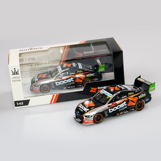 1:43 Boost Mobile Racing #44 Ford Mustang GT - 2021 Repco Supercars Championship Season