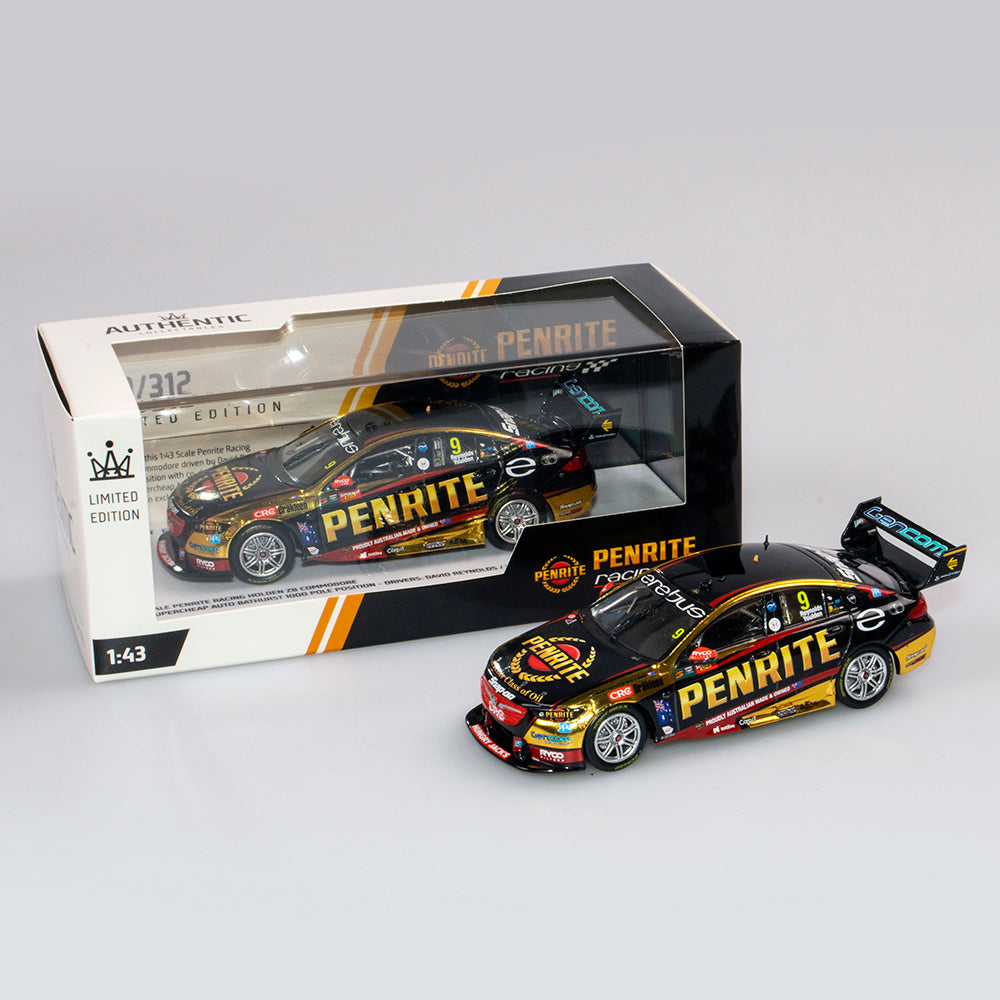 1:43 Penrite Racing #9 Holden ZB Commodore Supercar - 2018 Bathurst 1000 Pole Position