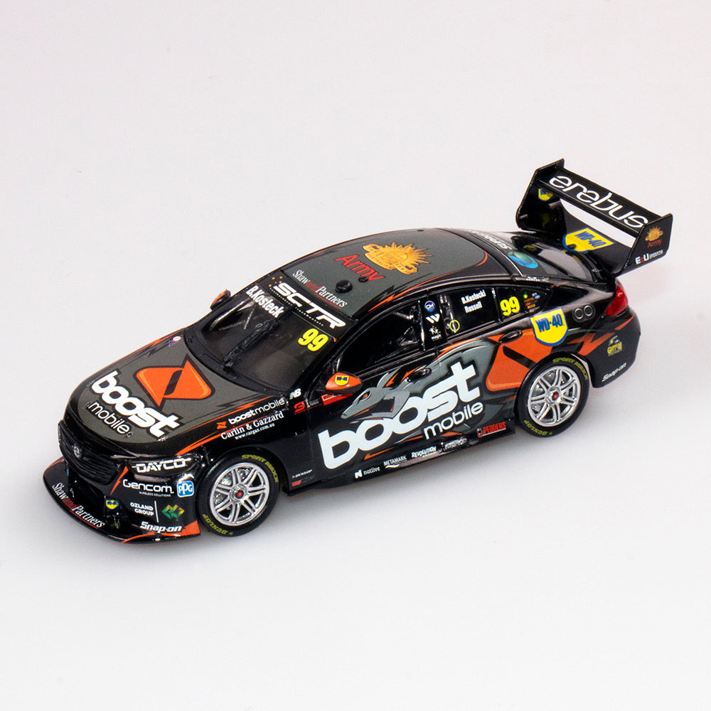 1:43 Scale Erebus Boost Mobile Racing #99 Holden ZB Commodore - 2021 Repco Bathurst 1000 3rd Place