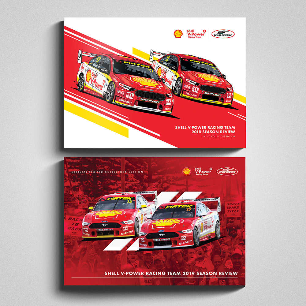 Shell V-Power Racing Team 2018/2019 Season Review Collectors 2 Book Bundle