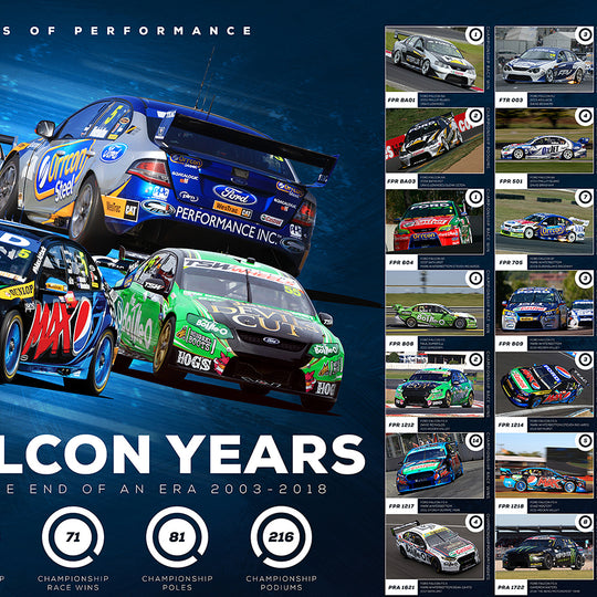 The Falcon Years: FPR / PRA / Tickford Racing Photographic Print
