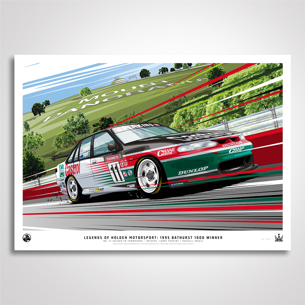 Legends of Holden Motorsport: 1995 Bathurst 1000 Winner Limited Edition Print