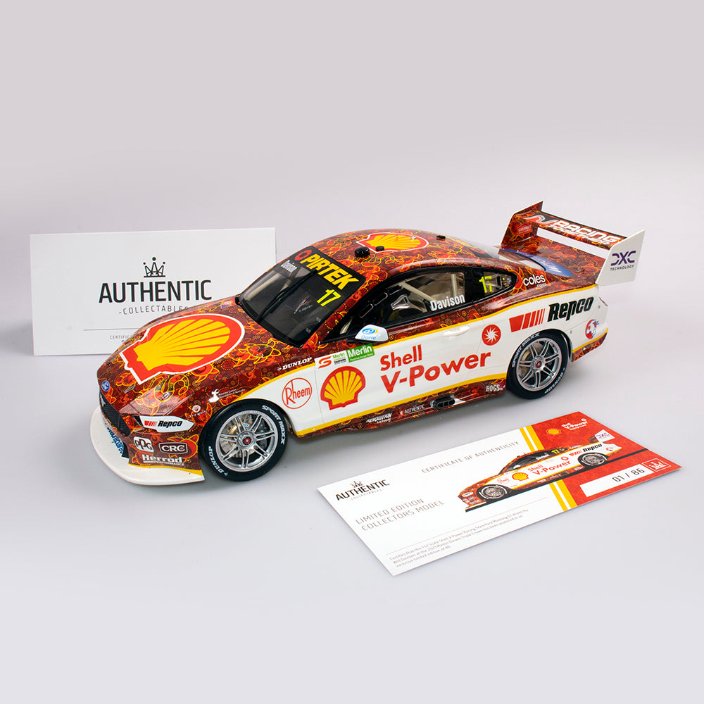 1:12 Shell V-Power Racing Team #17 Ford Mustang GT - 2021 Merlin Darwin Triple Crown Indigenous Livery