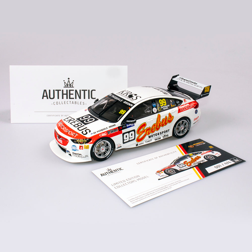 1:18 Erebus Motorsport #99 Holden ZB Commodore Supercar - 2018 Sandown 500 Retro Round