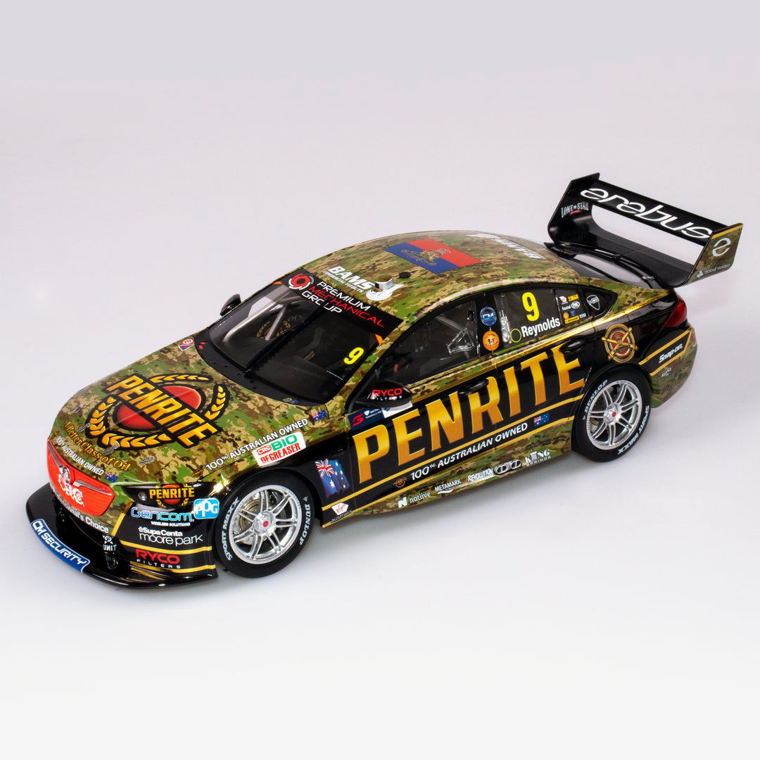 1:18 Erebus Penrite Racing #9 Holden ZB Commodore Supercar - 2019 Townsville 400 Camouflage Livery