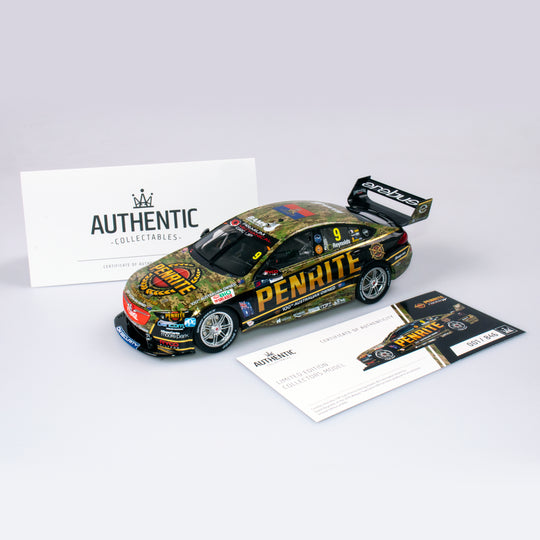 1:18 Erebus Penrite Racing #9 Holden ZB Commodore Supercar - 2019 Townsville 400 Camouflage Livery