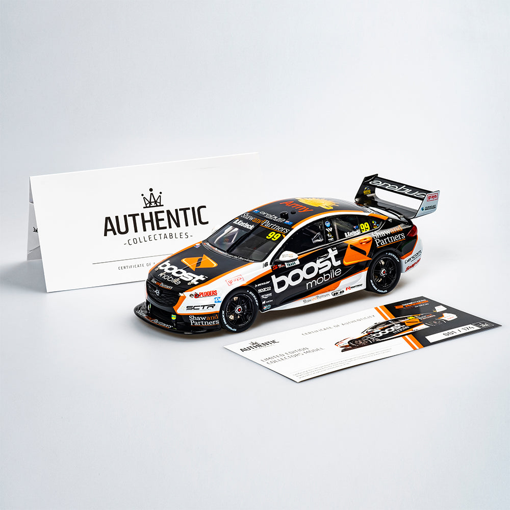 1:18 Boost Mobile Racing Powered by Erebus #99 Holden ZB Commodore - 2022 Repco Supercars Championship Season