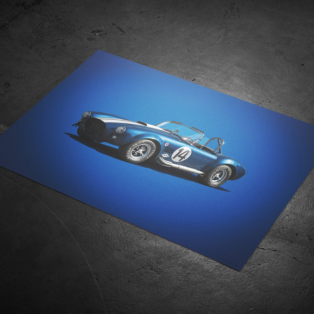 Shelby Cobra Mk III Colors of Speed Print