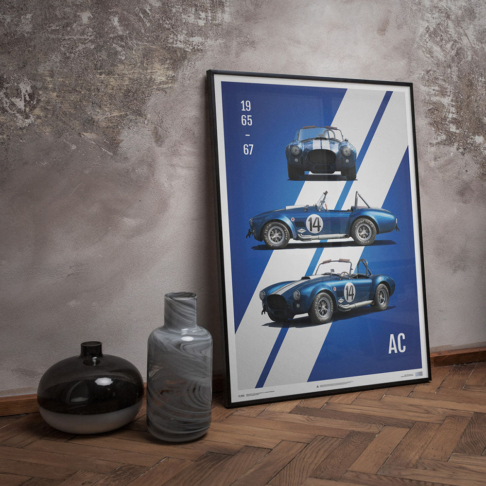 Shelby Cobra Mk III in Blue Print
