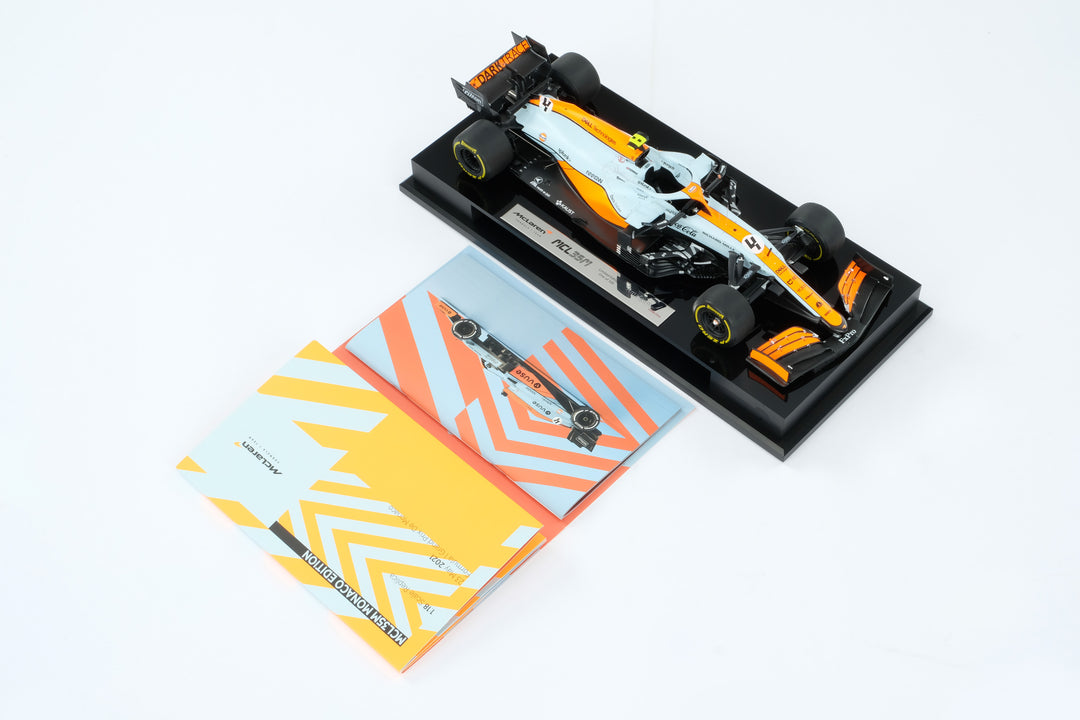 1:18 McLaren F1 Team #4 McLaren MCL35M - 2021 Monaco Grand Prix (Pre-Order)