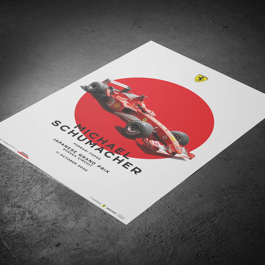 Ferrari F2002 - Michael Schumacher - Japanese Grand Prix - 2002 - Limited Edition