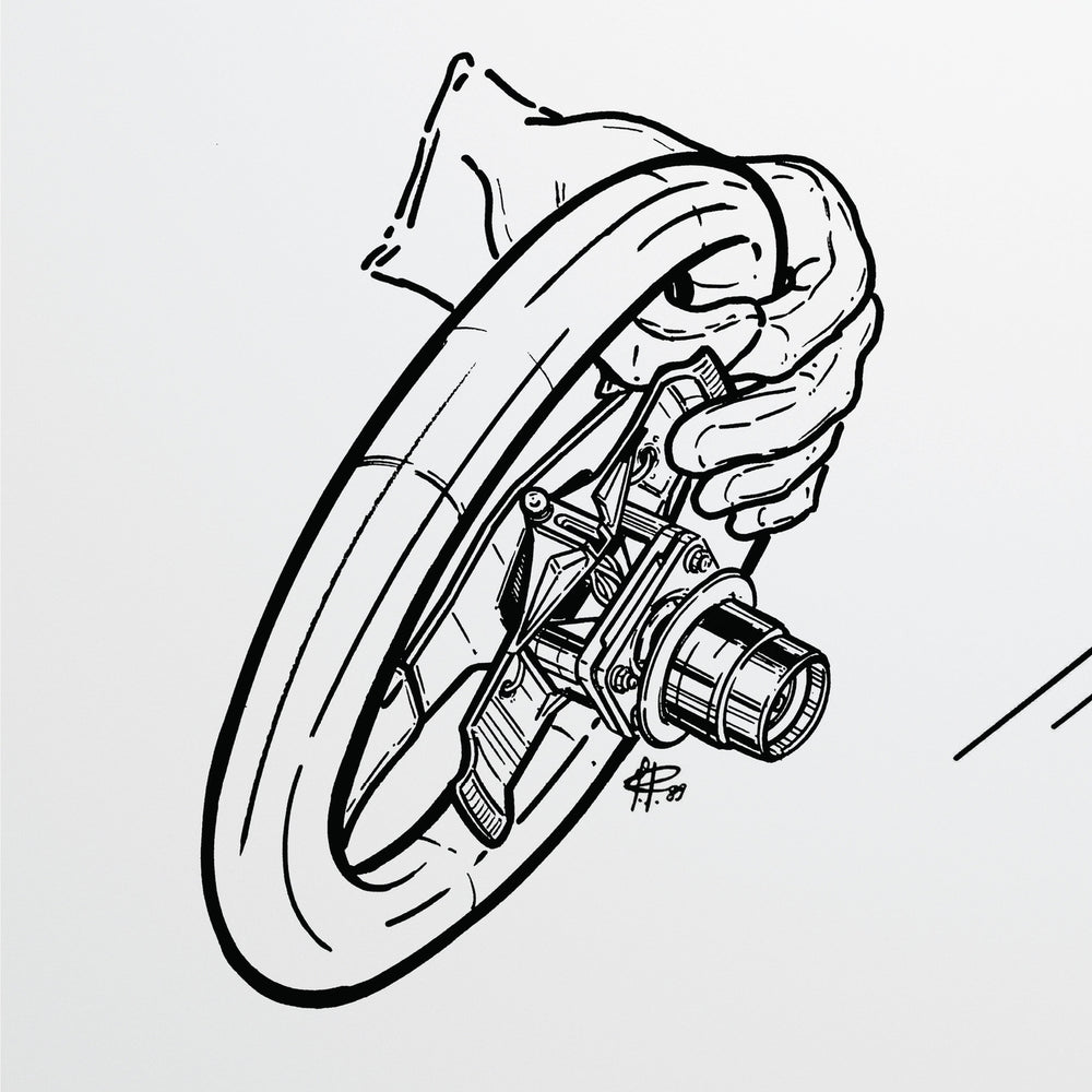 Giorgio Piola Technical Drawing - Ferrari F1-90 - 1990 - Unlimited Poster