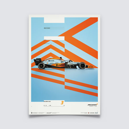 McLaren x Gulf - Edition 2 - Daniel Ricciardo - 2021 - Limited Edition