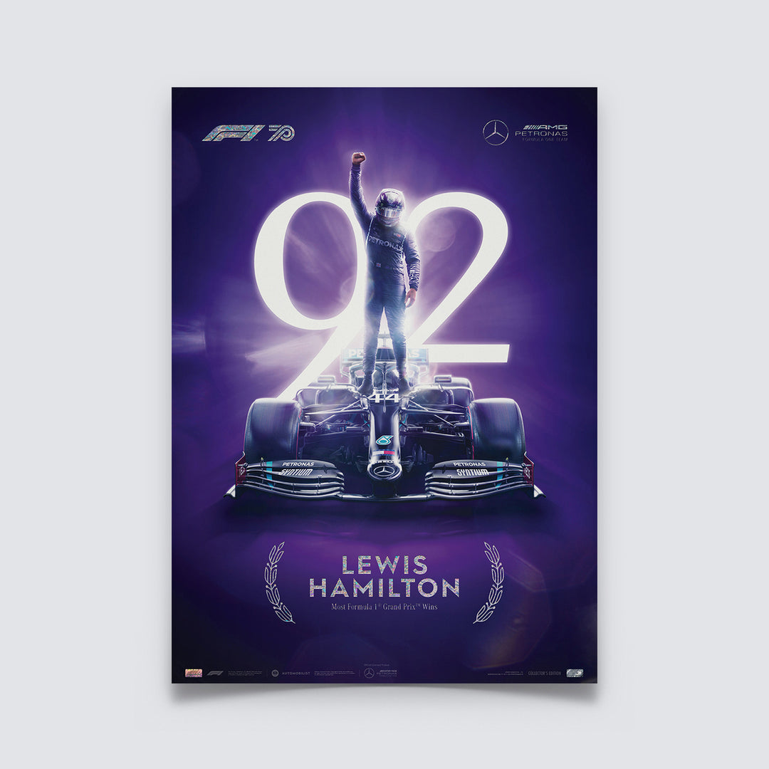 Mercedes-AMG Petronas F1 Team - 92nd Record-Breaking Win - Lewis Hamilton Edition