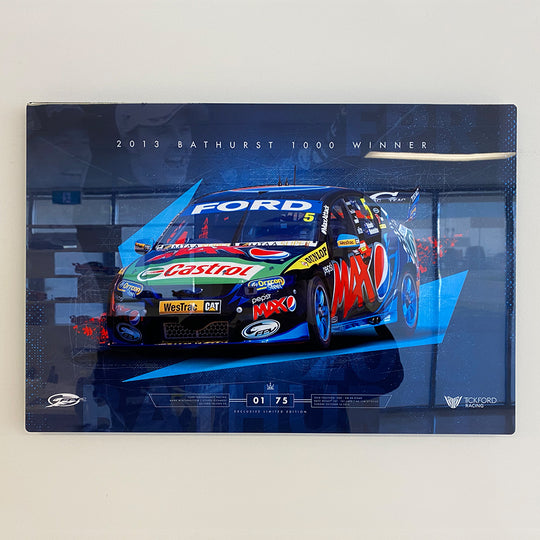 Ford Performance Racing 2013 Bathurst 1000 Winner Limited Edition Metal Wall Panel (Pre-Order)