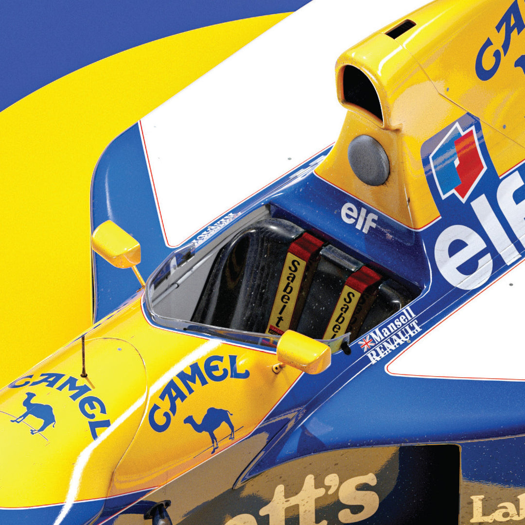 Fw14b Rear Williams Racing - FW14B - F1® World Drivers' Champion - 1992 | Limited ...
