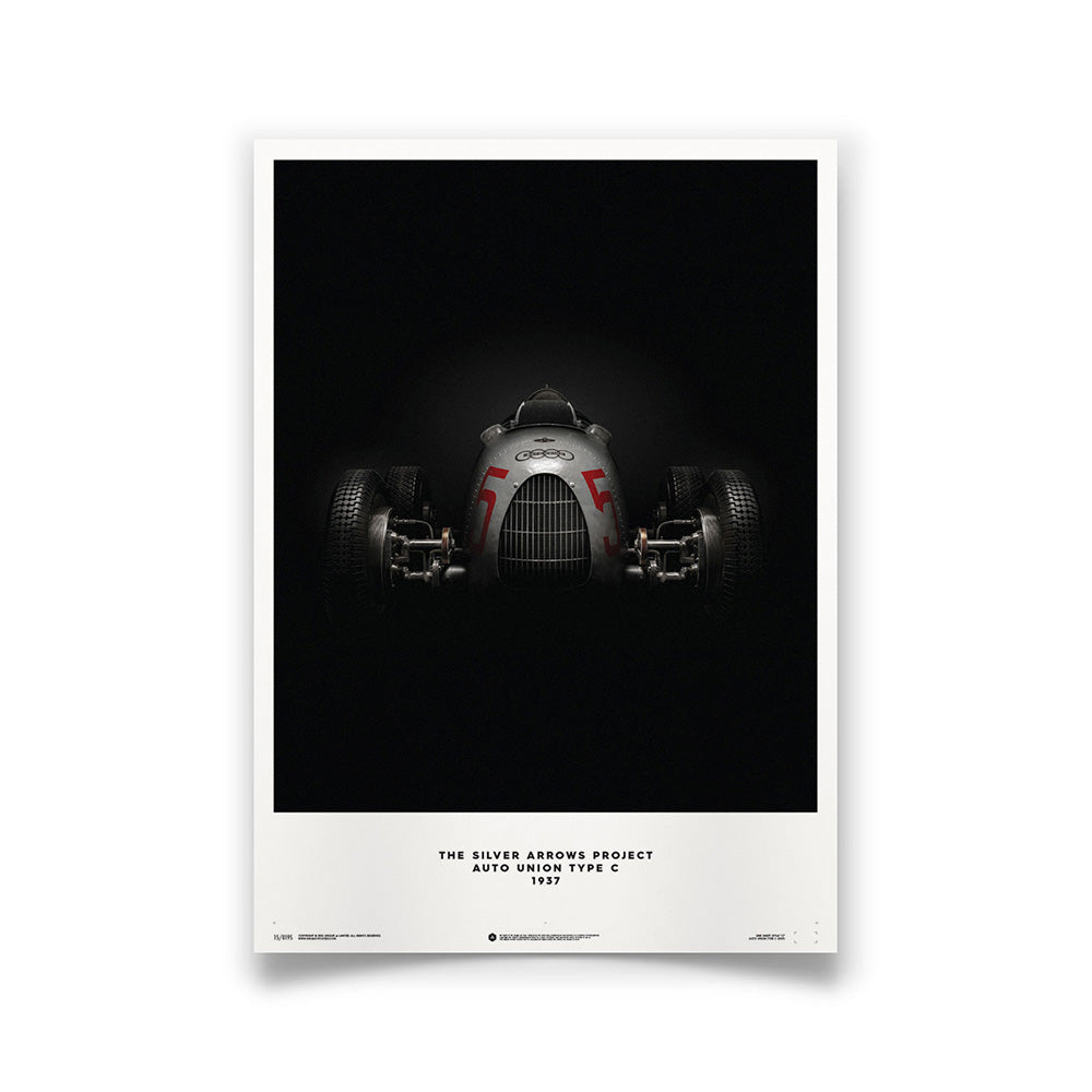 Silver Arrows Auto Union Type C Print