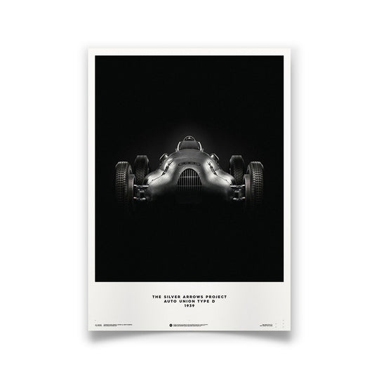 Silver Arrows Auto Union Type D Print